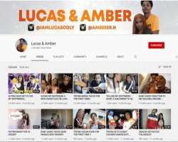 She is also a part of another YouTube channel along with her loved partner they both also have a separate YouTube channel named Lucas & Amber.